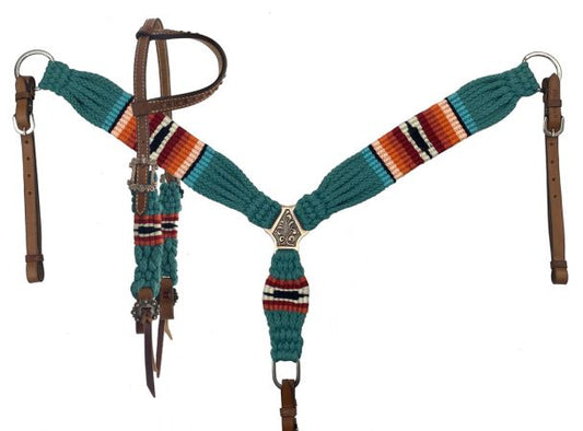 Turquoise headstall set