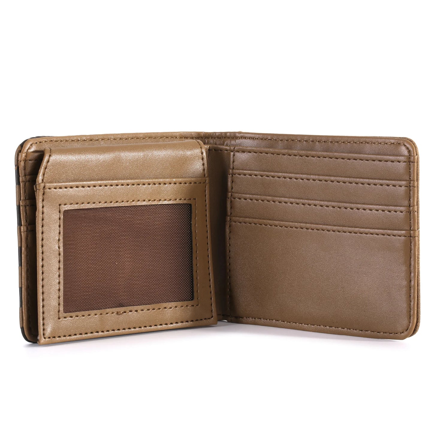 American Pride Collection Men's Bifold PU Leather Wallet