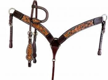 Floral headstall set