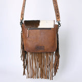 Cowhide crossbody