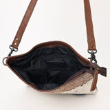 Stunning tooled leather cowhide purse