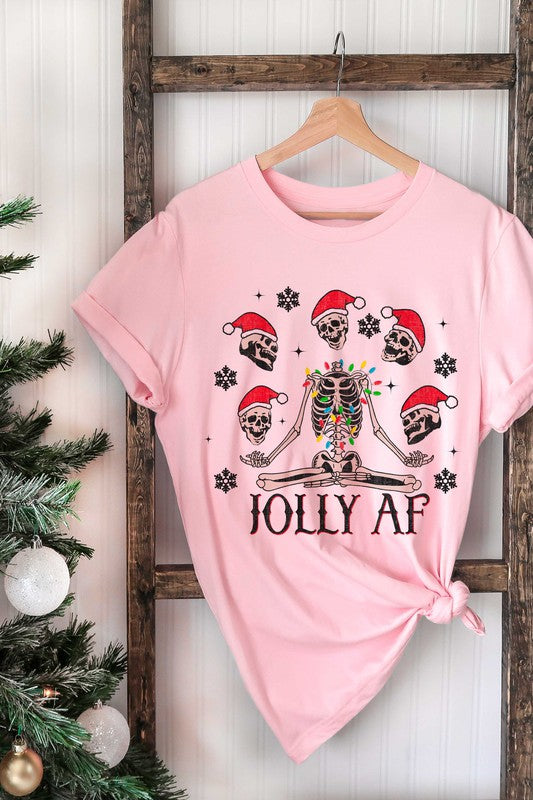 JOLLY AF  SKELETONS GRAPHIC TEE