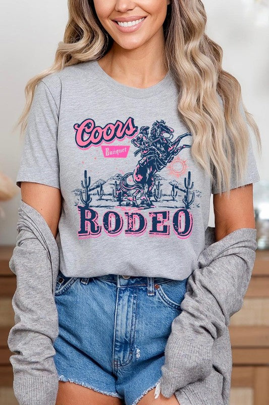 Coors Rodeo Western Graphic T Shirts