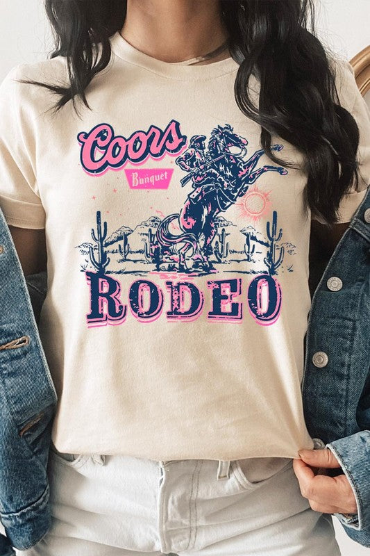 Coors Rodeo Western Graphic T Shirts