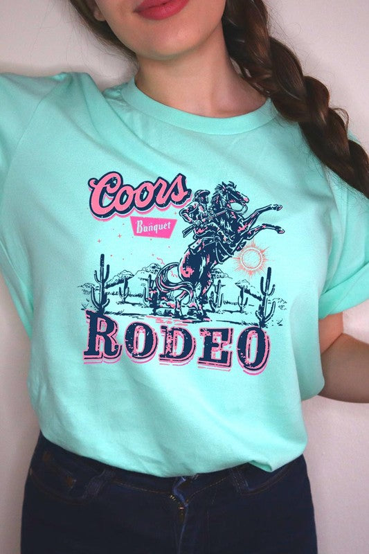 Coors Rodeo Western Graphic T Shirts