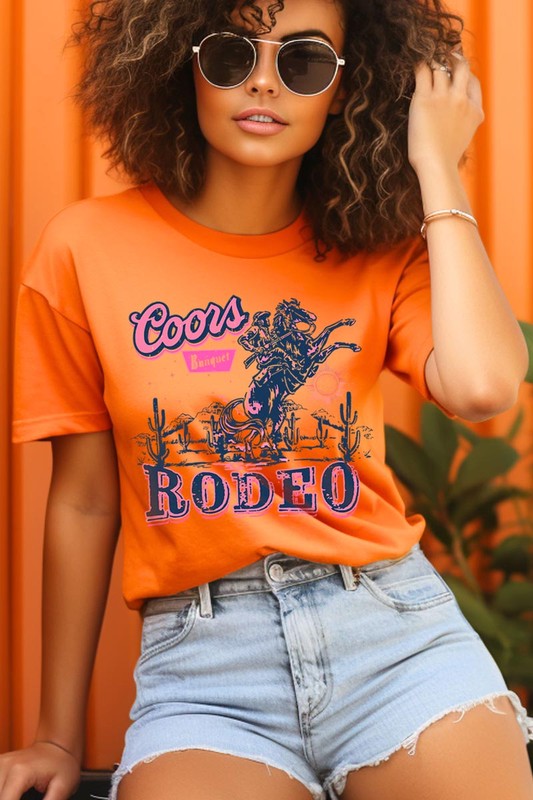 Coors Rodeo Western Graphic T Shirts