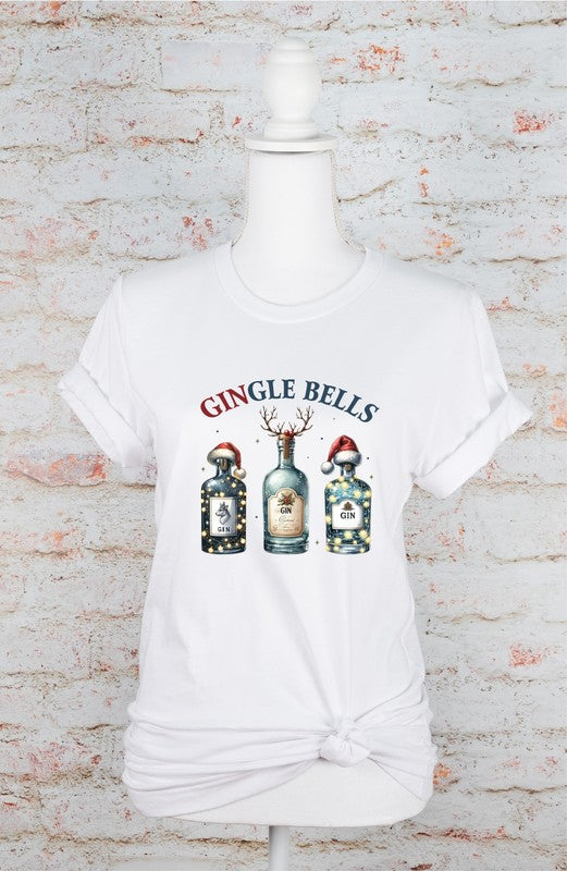 Gingle Bells Holiday Christmas Graphic Tee