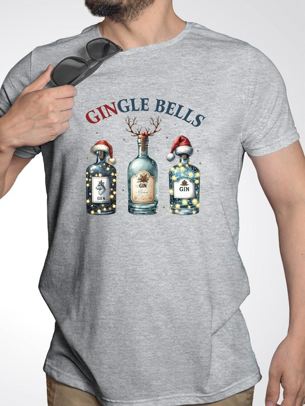 Gingle Bells Holiday Christmas Graphic Tee