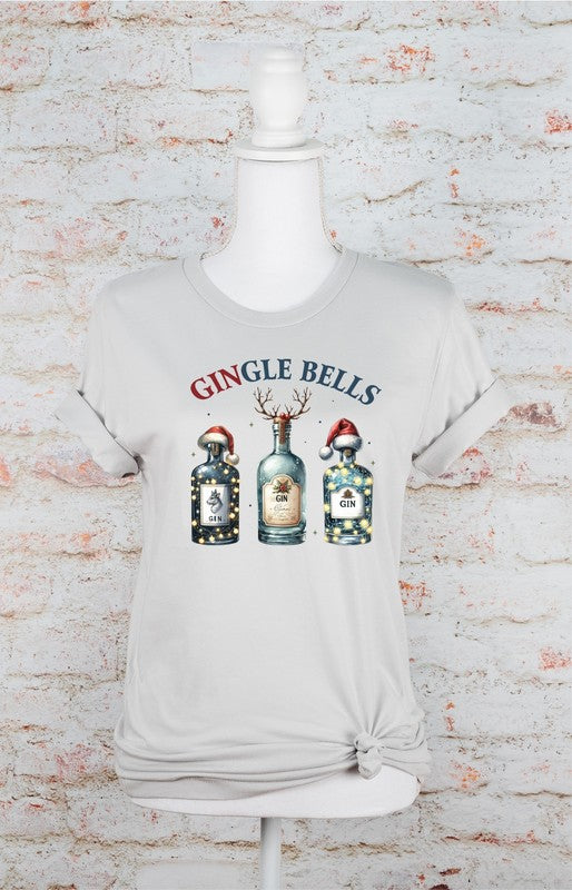 Gingle Bells Holiday Christmas Graphic Tee