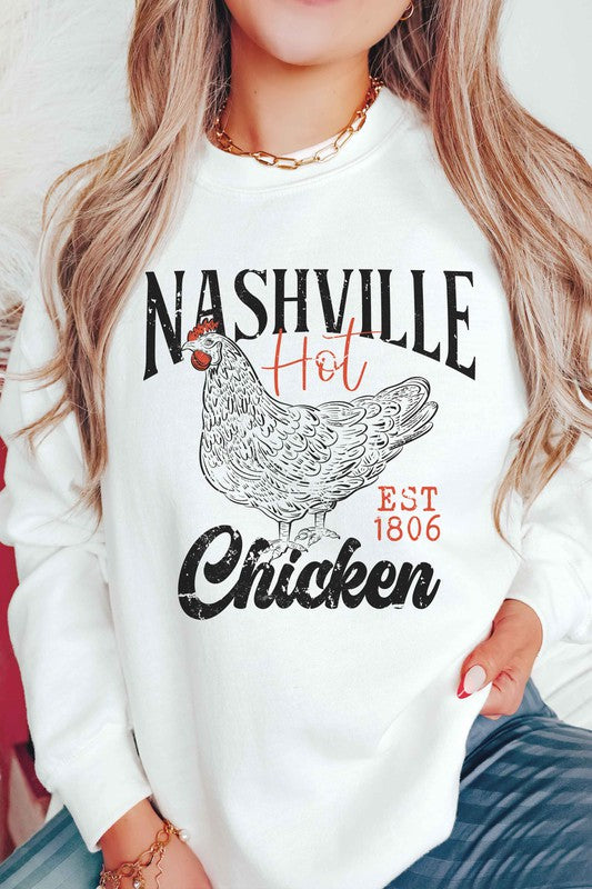 Nashville Hot Chicken Graphic Sweatshirt