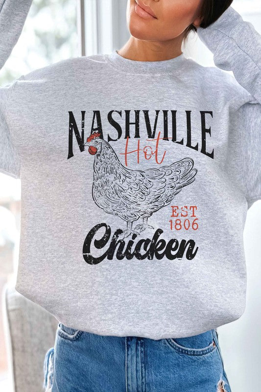 Nashville Hot Chicken Graphic Sweatshirt