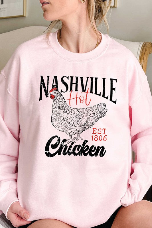 Nashville Hot Chicken Graphic Sweatshirt