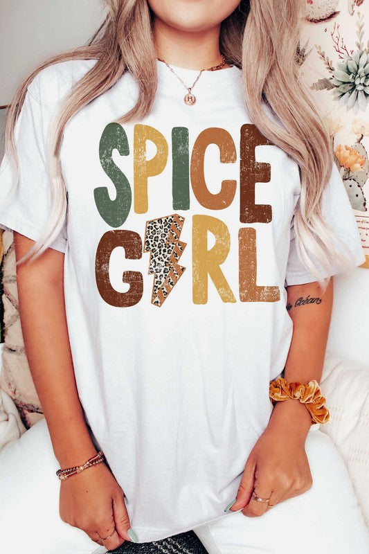 LEOPARD LIGHTNING SPICE GIRL Graphic Tee