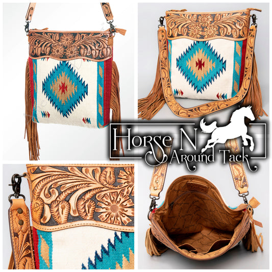 Saddle blanket purse